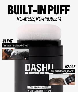 Foto 5 | Cojín Para El Cabello Dashu Daily Anti-caída 16 Ml Color Negro - Venta Internacional.