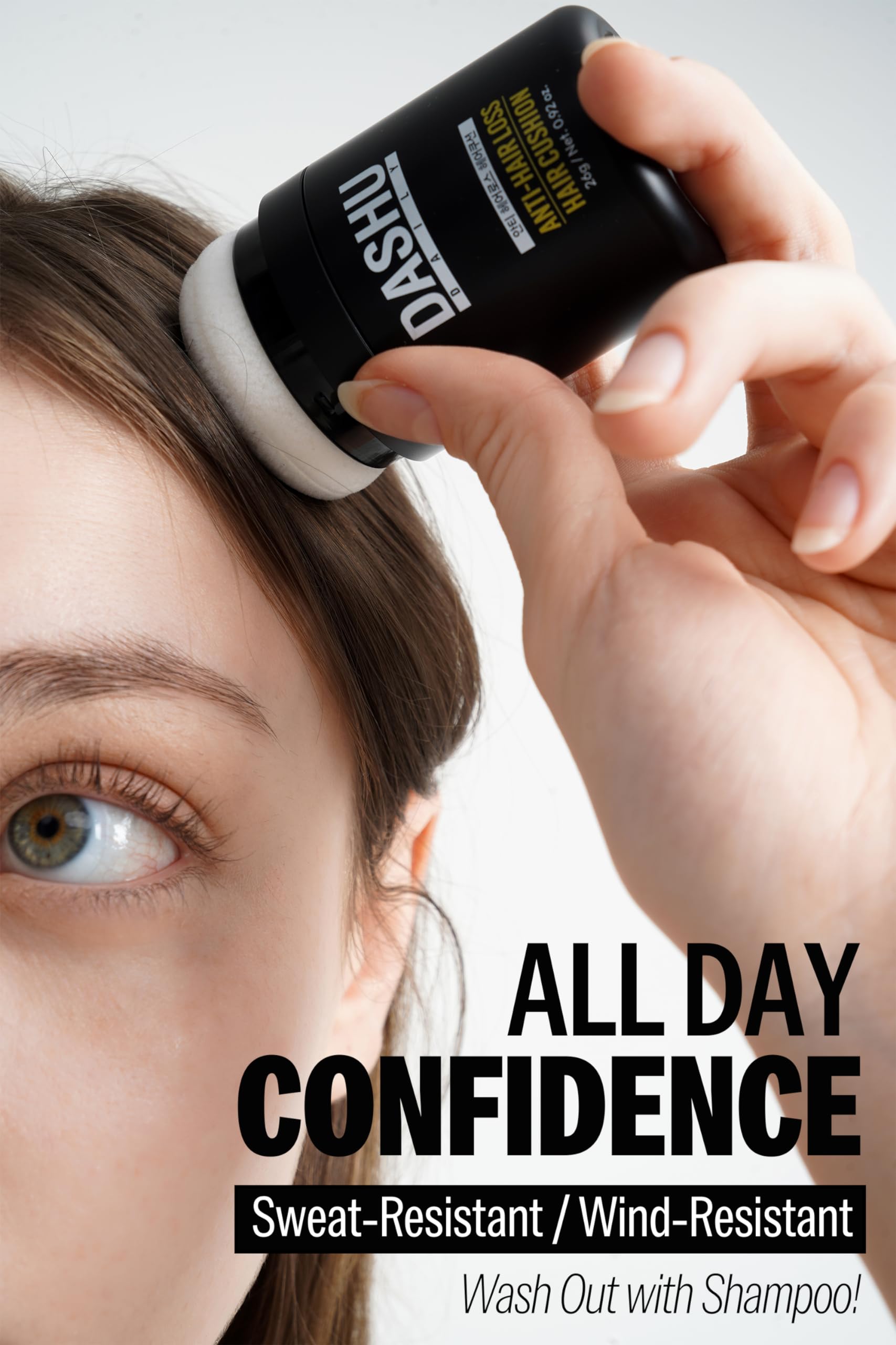 Foto 4 | Cojín Para Cabello Dashu Daily Hair Fall  Cabello Castaño Fino  16 Ml - Venta Internacional.