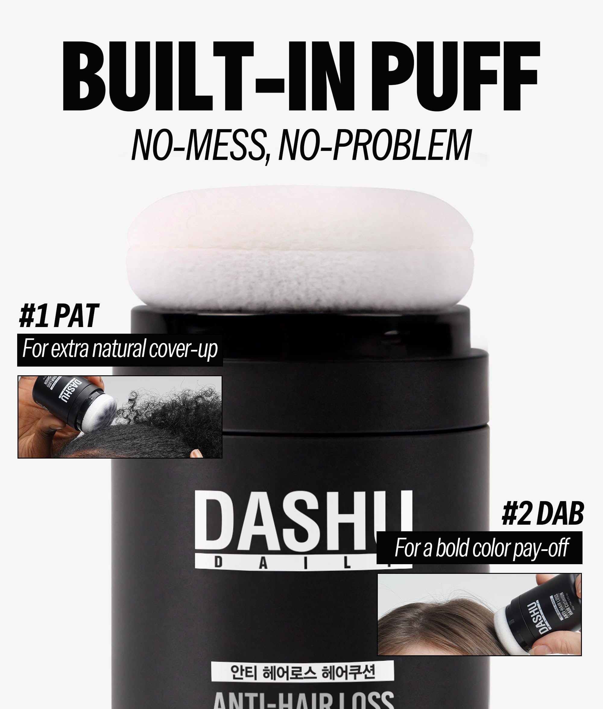 Foto 7 pulgar | Cojín Para Cabello Dashu Daily Hair Fall  Cabello Castaño Fino  16 Ml - Venta Internacional.