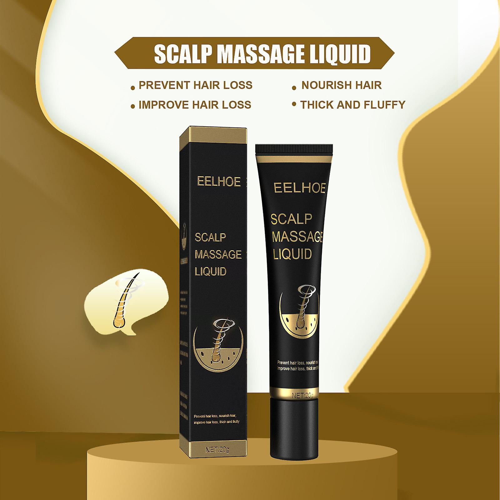Foto 3 | Bola Enrollable Líquida Para Masaje Del Cuero Cabelludo Para El Crecimiento Del Cabello  20 Ml - Venta Internacional.