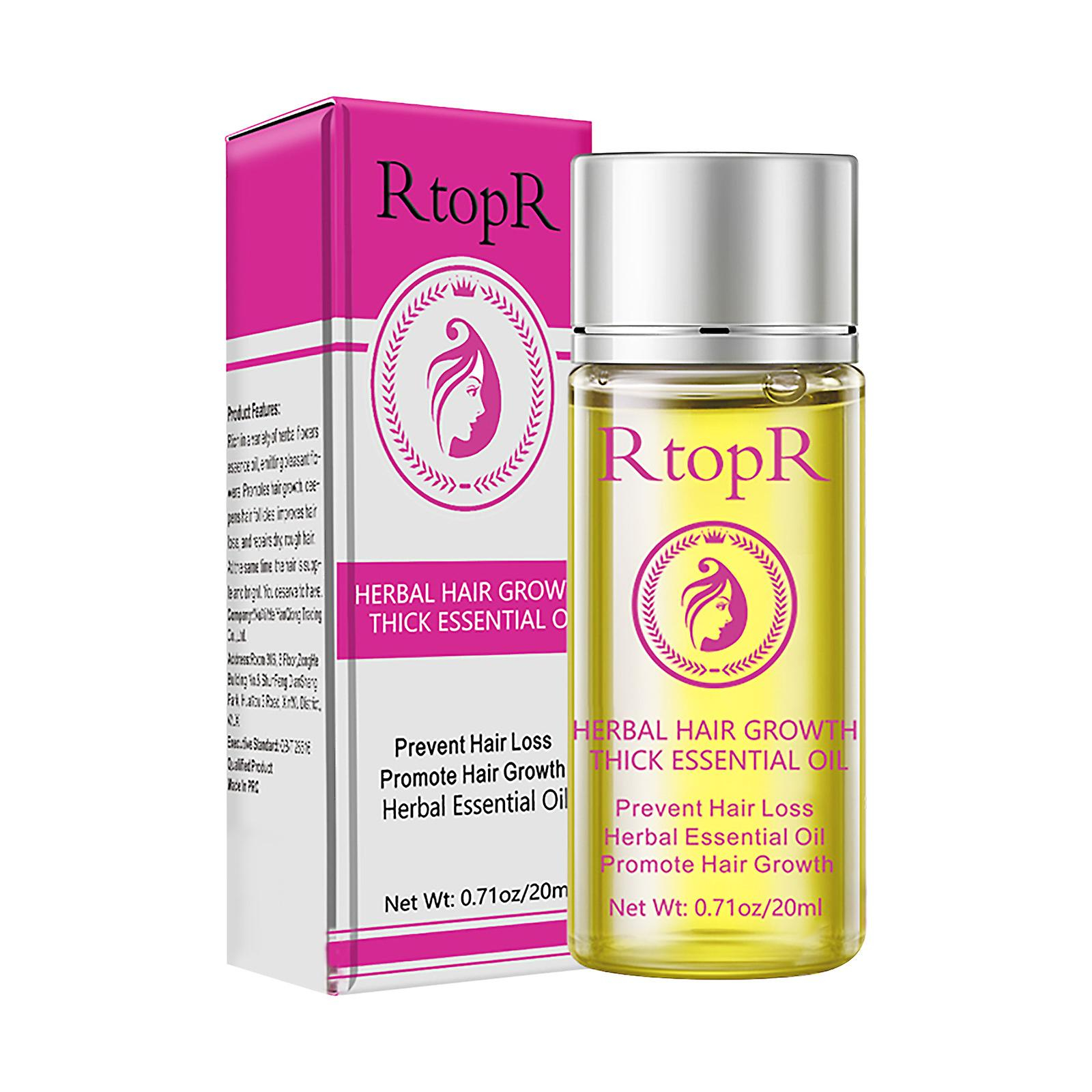 Aceite Esencial Para El Crecimiento Del Cabello  Reparador Y Cuidado Del Cabello  20 Ml - Venta Internacional.