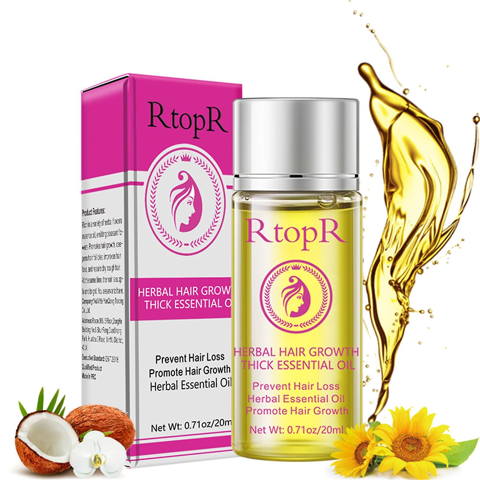 Foto 3 | Aceite Esencial Para El Crecimiento Del Cabello  Reparador Y Cuidado Del Cabello  20 Ml - Venta Internacional.