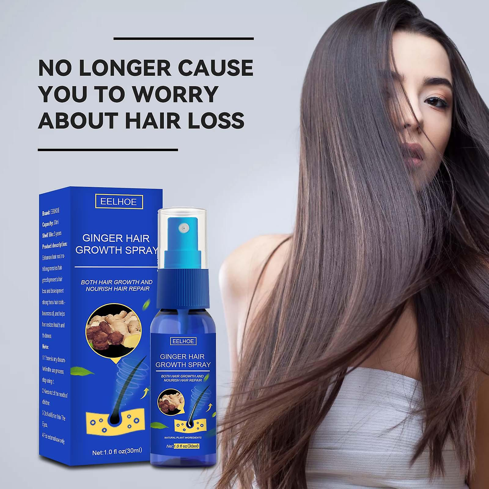 Foto 3 pulgar | Spray Para El Crecimiento Del Cabello Huoguo Ginger Scalp Massage 30 Ml - Venta Internacional.