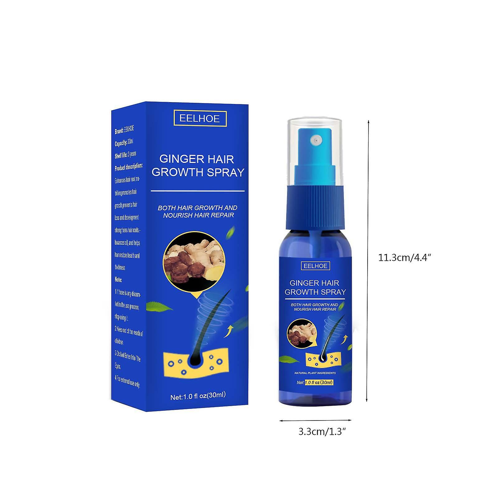 Foto 4 pulgar | Spray Para El Crecimiento Del Cabello Huoguo Ginger Scalp Massage 30 Ml - Venta Internacional.