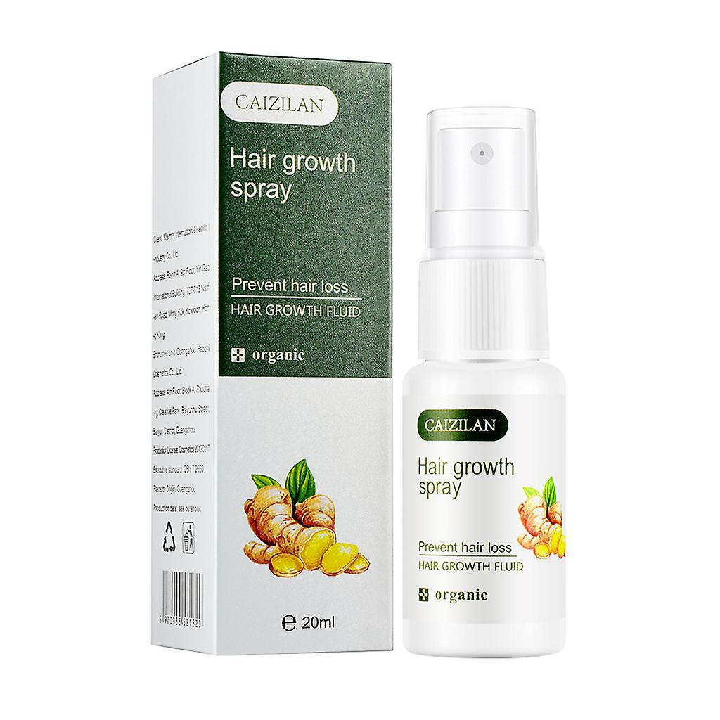Spray Para El Cabello Huoguo Ginger  Tratamiento Para El Crecimiento Del Cabello  20 Ml - Venta Internacional.