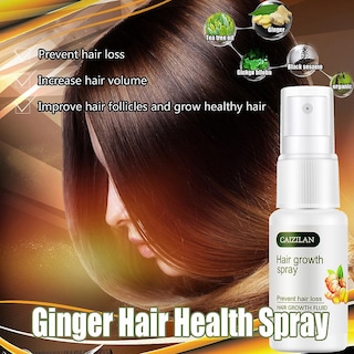 Foto 2 | Spray Para El Cabello Huoguo Ginger Tratamiento Para El Crecimiento Del Cabello 20 Ml - Venta Internacional.
