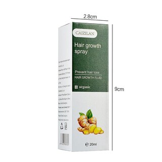Foto 3 | Spray Para El Cabello Huoguo Ginger Tratamiento Para El Crecimiento Del Cabello 20 Ml - Venta Internacional.