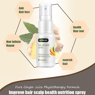Foto 4 | Spray Para El Cabello Huoguo Ginger Tratamiento Para El Crecimiento Del Cabello 20 Ml - Venta Internacional.