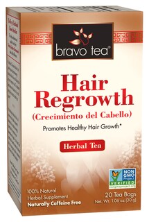 Foto 1 | Té De Hierbas Bravo Tea Para El Crecimiento Del Cabello Sin Cafeína 20 Bolsitas De Té - Venta Internacional.