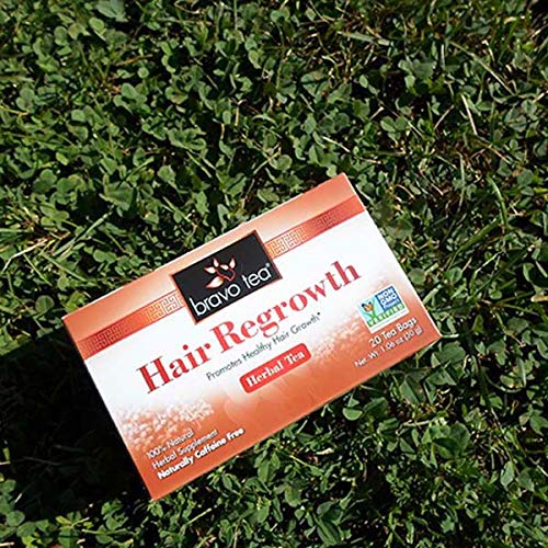 Foto 3 pulgar | Té De Hierbas Bravo Tea Para El Crecimiento Del Cabello Sin Cafeína  20 Bolsitas De Té - Venta Internacional.