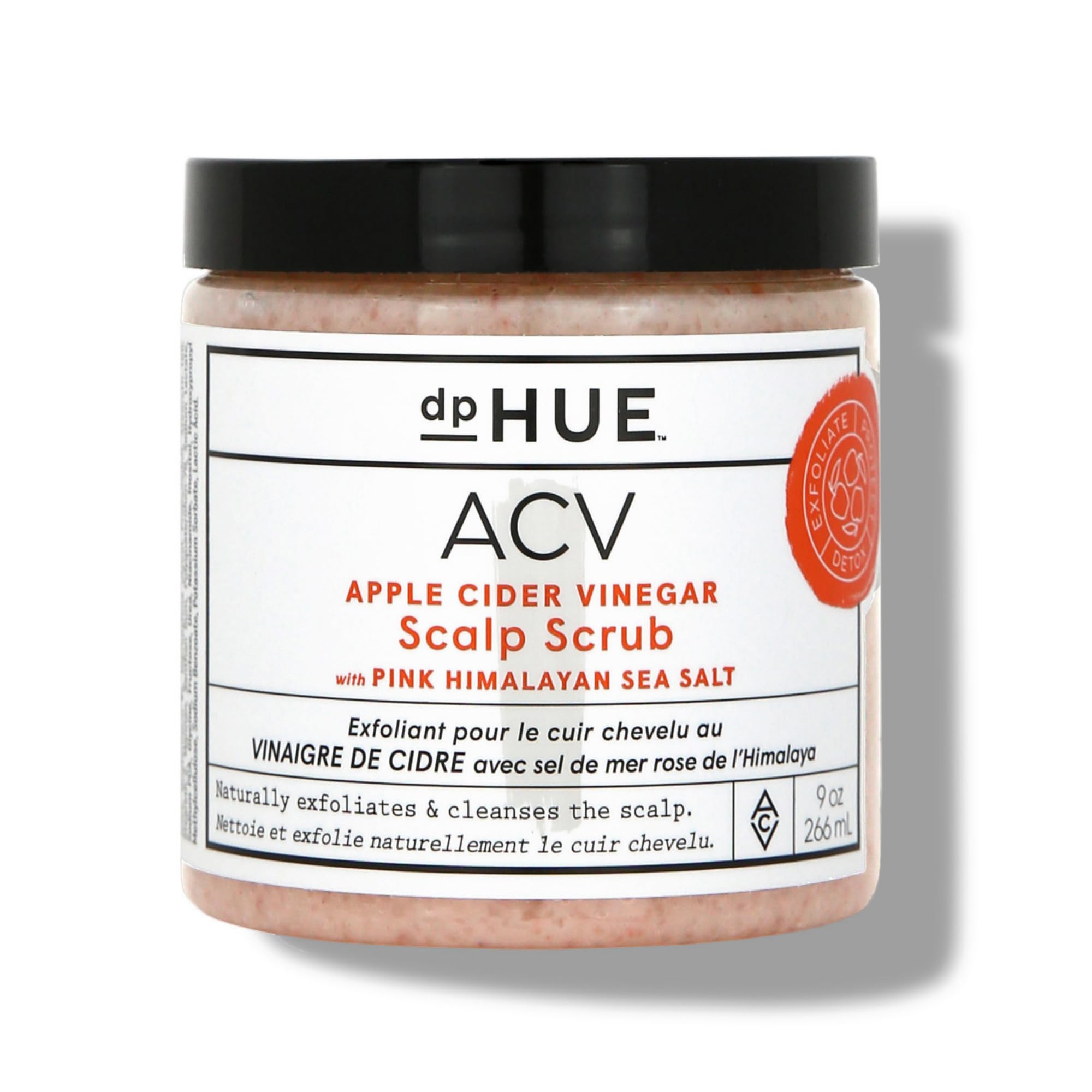 Exfoliante Para Cuero Cabelludo Dphue  Vinagre De Sidra De Manzana Con Sal Rosa  250 Ml  Vegano - Venta Internacional.