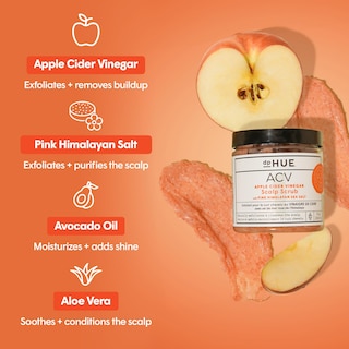 Foto 2 | Exfoliante Para Cuero Cabelludo Dphue Vinagre De Sidra De Manzana Con Sal Rosa 250 Ml Vegano - Venta Internacional.