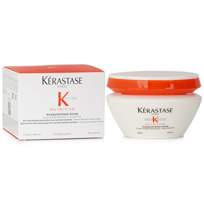 Mascarilla Capilar Kerastase Nutritive Masquintense Riche Deep Nutrit - Venta Internacional.