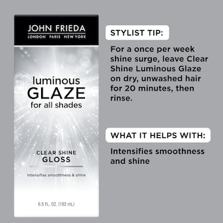 Foto 2 | Brillo De Pelo John Frieda Luminous Glaze Clear Shine 190 Ml X2 - Venta Internacional.