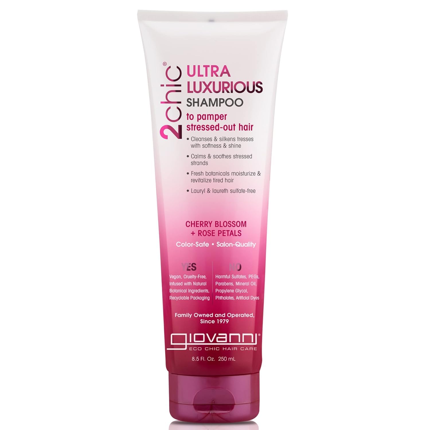 Foto 1 | Champú Giovanni 2chic Para Cabello Rizado Y Ondulado Ultralujoso, 250 Ml - Venta Internacional.