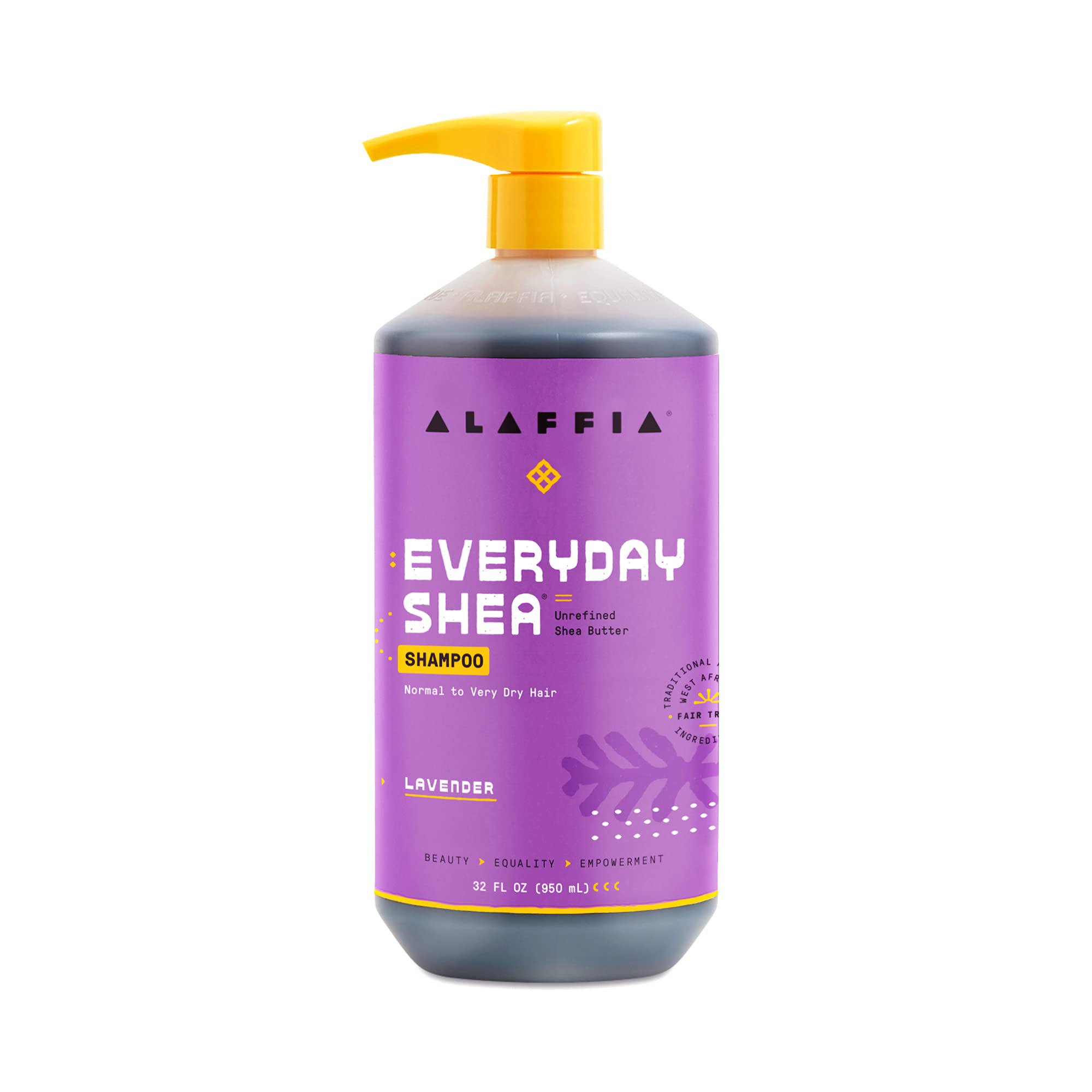 Champú Alaffia Everyday Shea Para Cabello Normal A Muy Seco, 960 Ml - Venta Internacional.