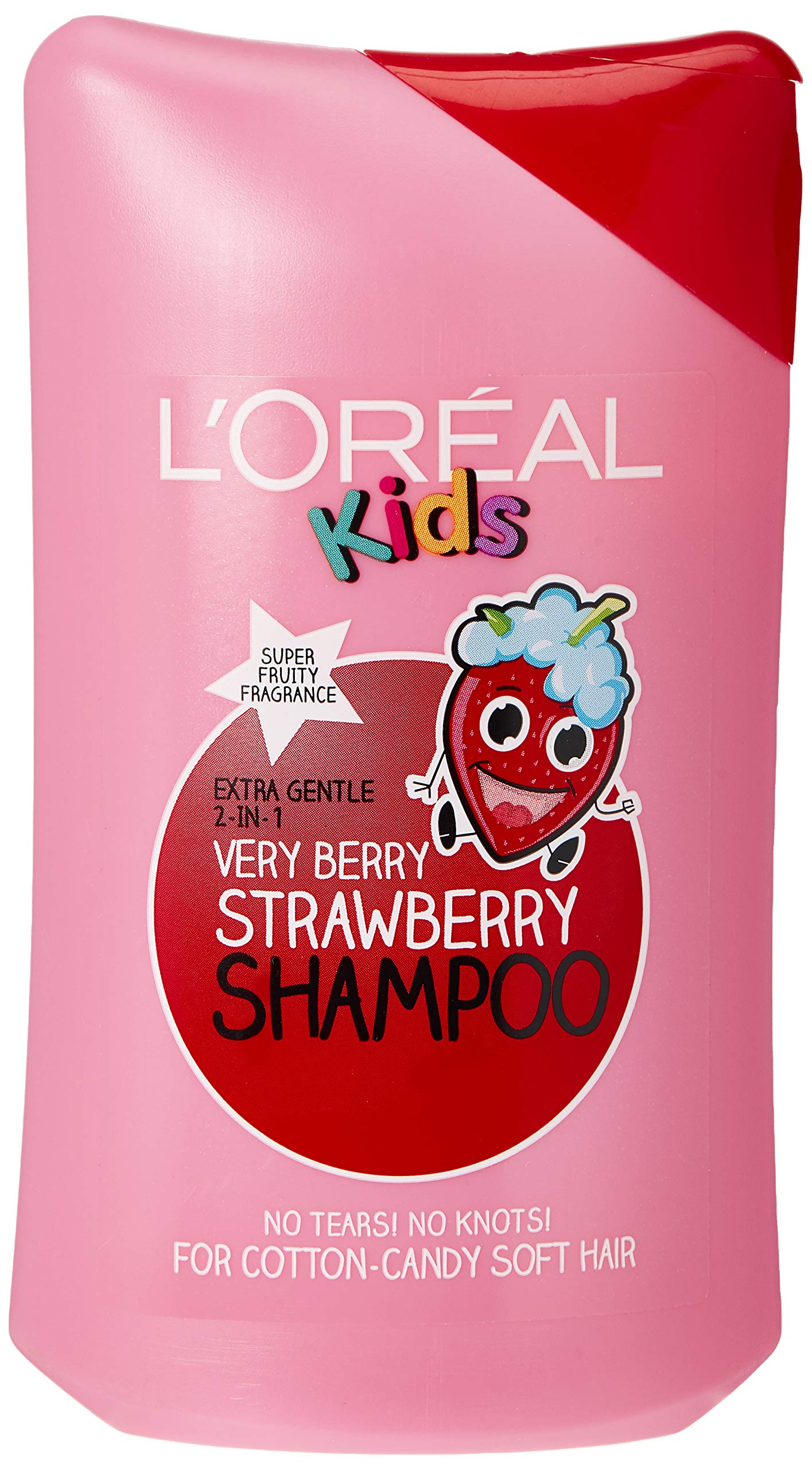 Foto 2 pulgar | Champú L'oreal Paris Kids Extra Suave 2 En 1 Very Berry, 250 Ml - Venta Internacional.