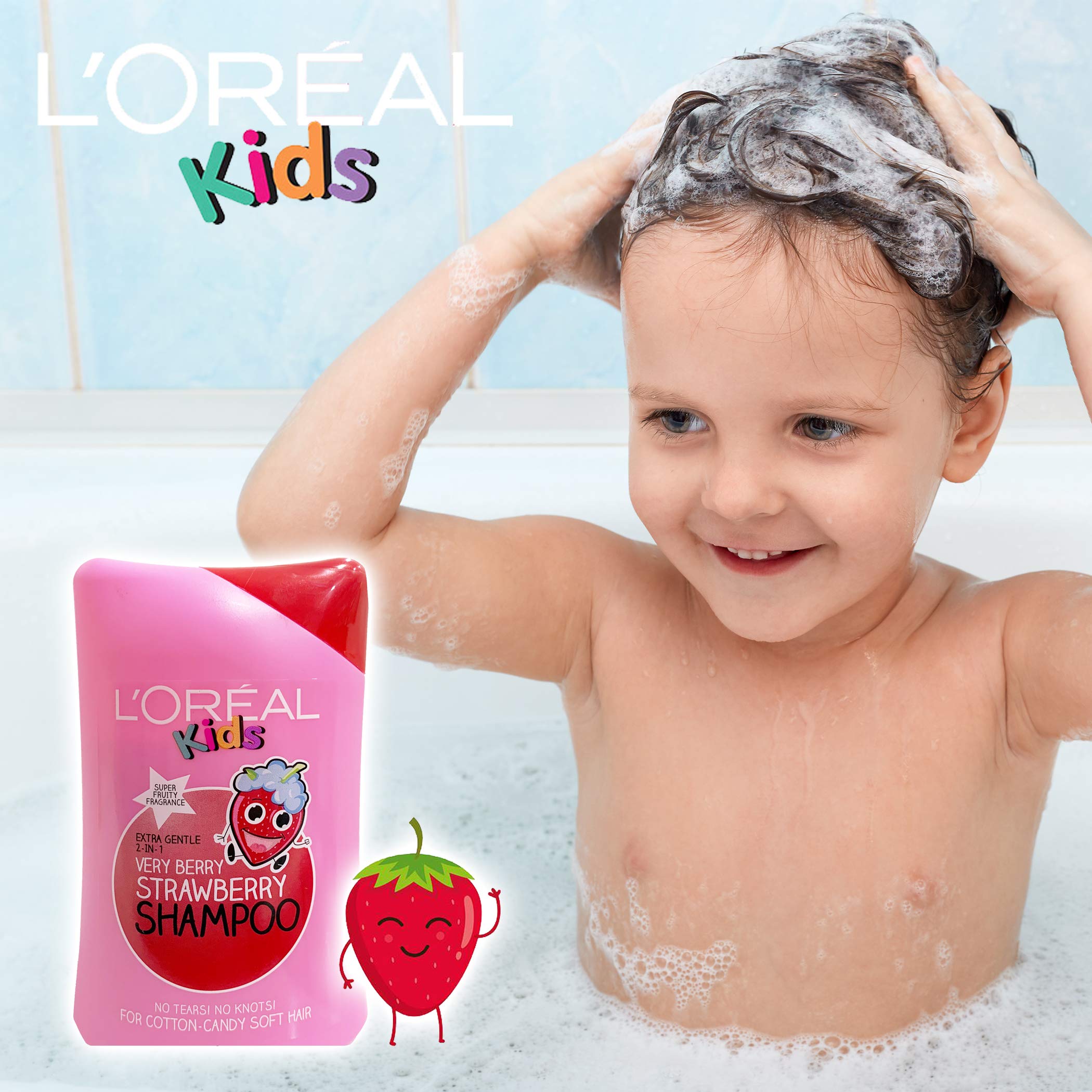 Foto 4 pulgar | Champú L'oreal Paris Kids Extra Suave 2 En 1 Very Berry, 250 Ml - Venta Internacional.