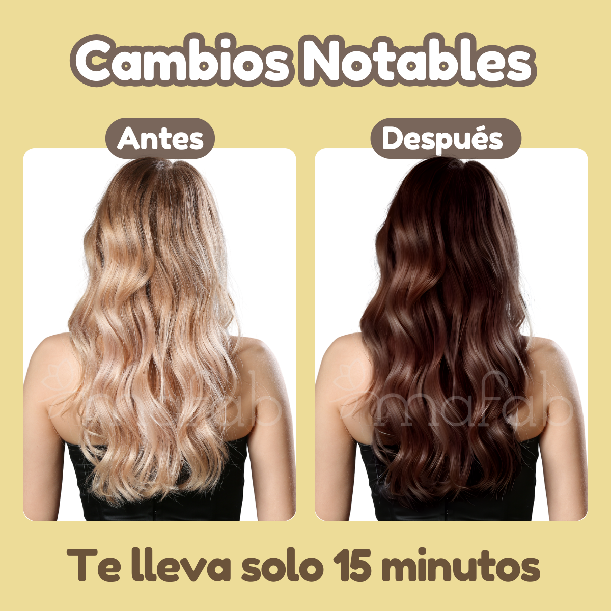 Foto 4 pulgar | Shampoo Tinte 500ml Natural Cubre Canas Instantáneo (color Negro)