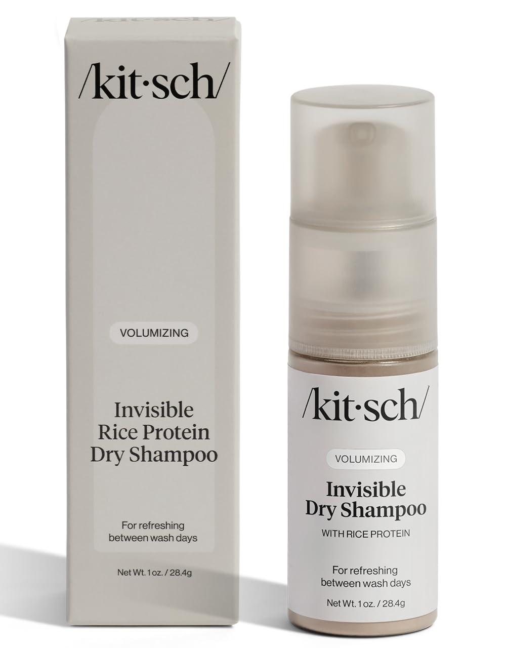 Foto 2 pulgar | Champú Seco Kitsch Con Proteína De Arroz Voluminizador, 30 Ml, Tamaño De Viaje - Venta Internacional.