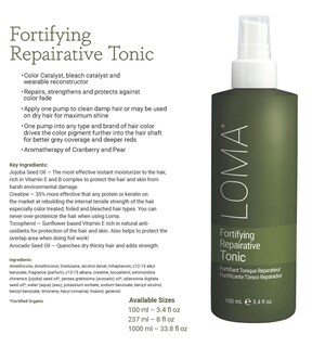 Foto 2 | Tónico Reparador Fortificante Loma Para El Cabello, 100 Ml - Venta Internacional.