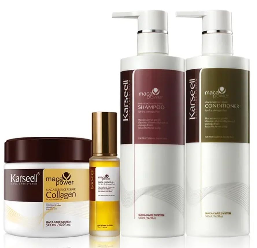 Foto 1 | Set De Reparación Capilar Karseell Shampoo Acondicionador Con Colágeno De Maca - Venta Internacional.