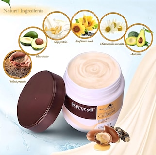 Foto 6 | Set De Reparación Capilar Karseell Shampoo Acondicionador Con Colágeno De Maca - Venta Internacional.