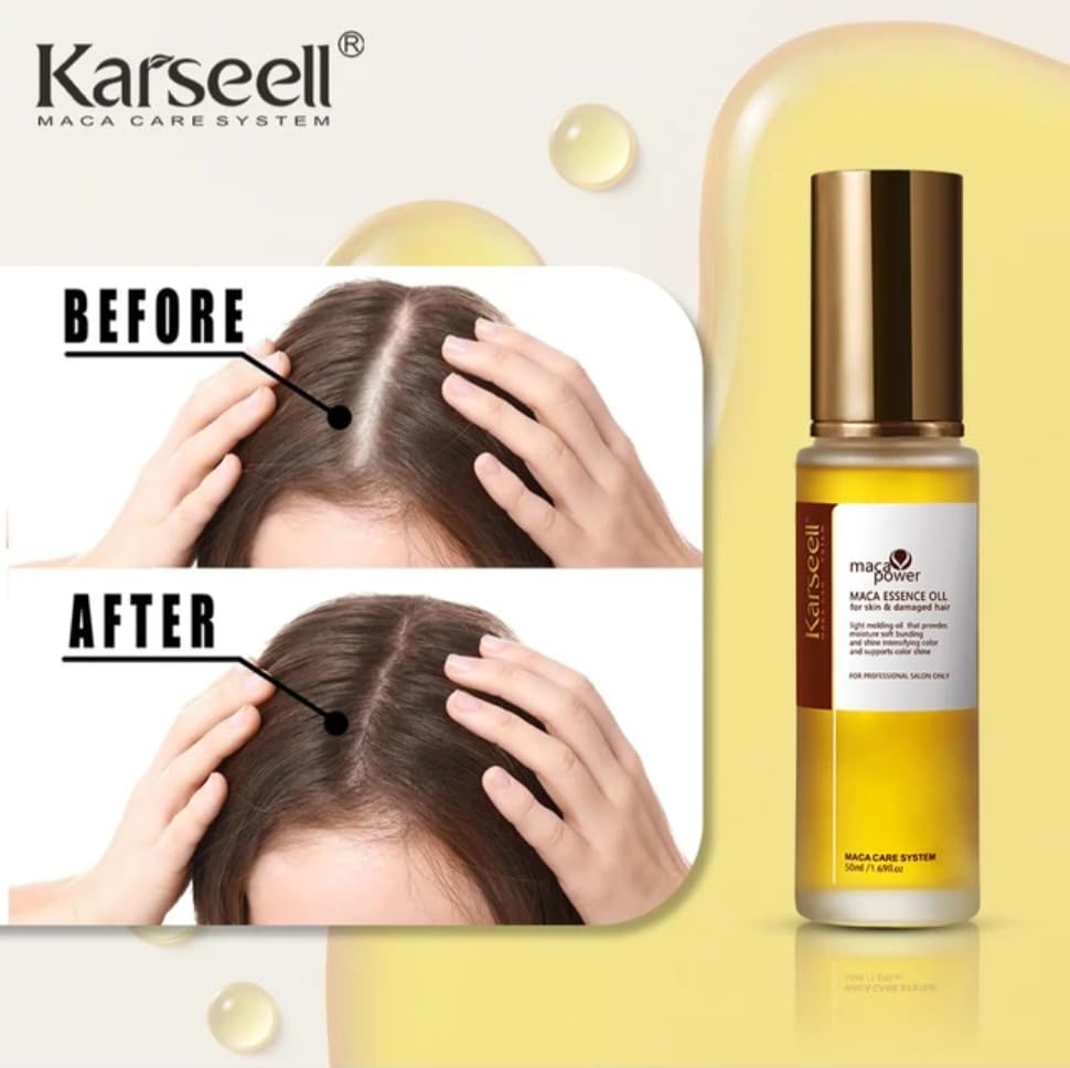 Foto 7 | Set De Reparación Capilar Karseell Shampoo Acondicionador Con Colágeno De Maca - Venta Internacional.