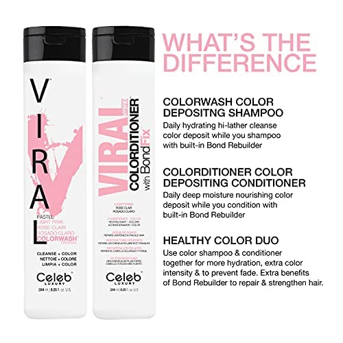Foto 7 pulgar | Champú Depositante De Tintes Para El Cabello Celeb Luxury Viral Colorwash - Venta Internacional.