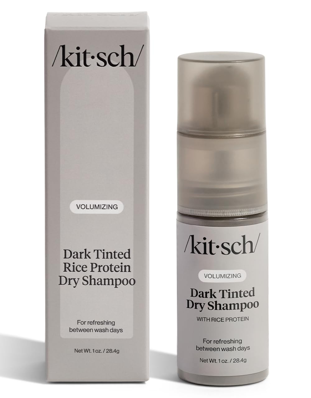 Foto 2 pulgar | Champú Seco Kitsch Con Proteína De Arroz Voluminizador, 30 Ml, Color Oscuro - Venta Internacional.