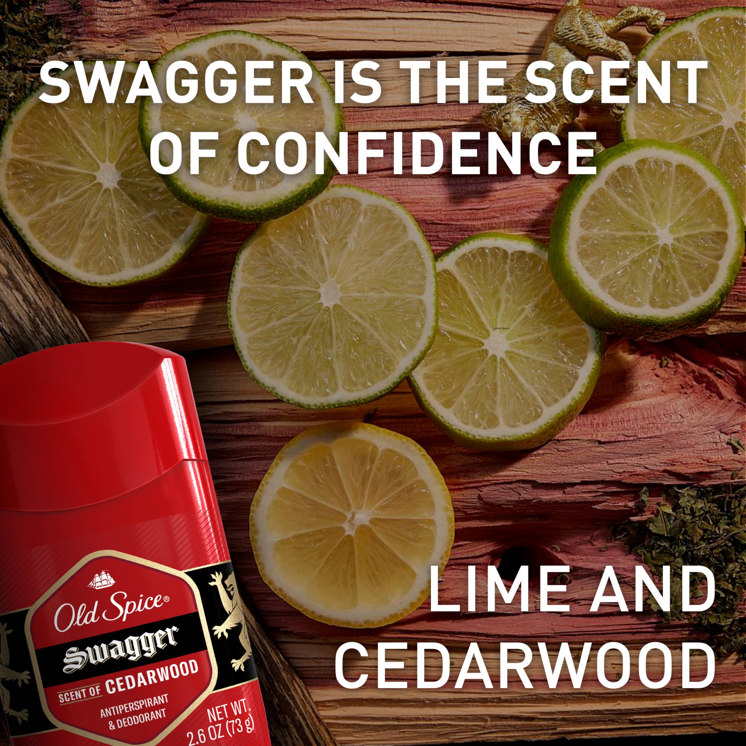 Foto 3 | Desodorante Antitranspirante Old Spice Swagger Para Hombre, 100 Ml, 3 - Venta Internacional.