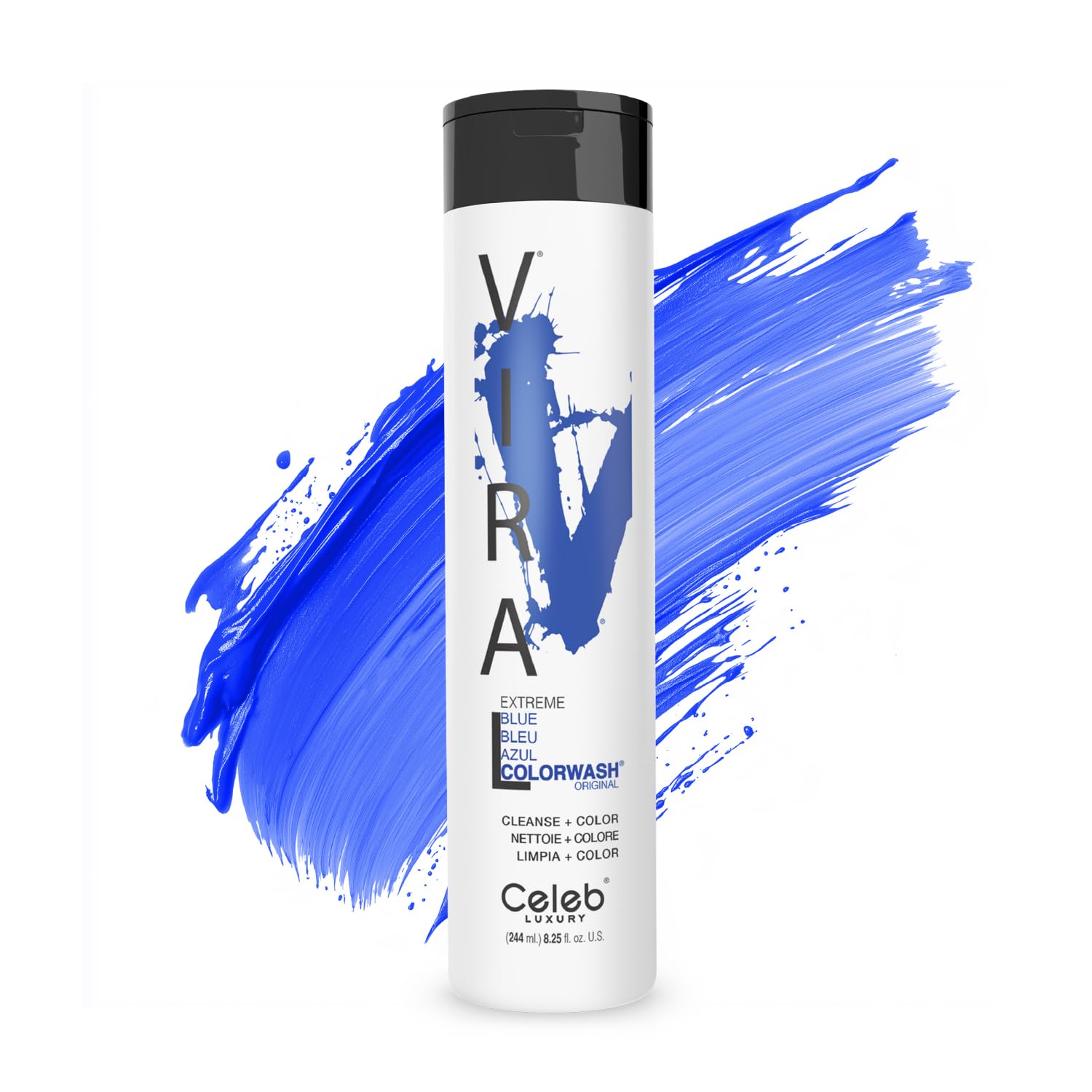 Foto 2 pulgar | Champú Depositante De Tinte Para El Cabello Celeb Luxury Viral Blue, 250 Ml - Venta Internacional.