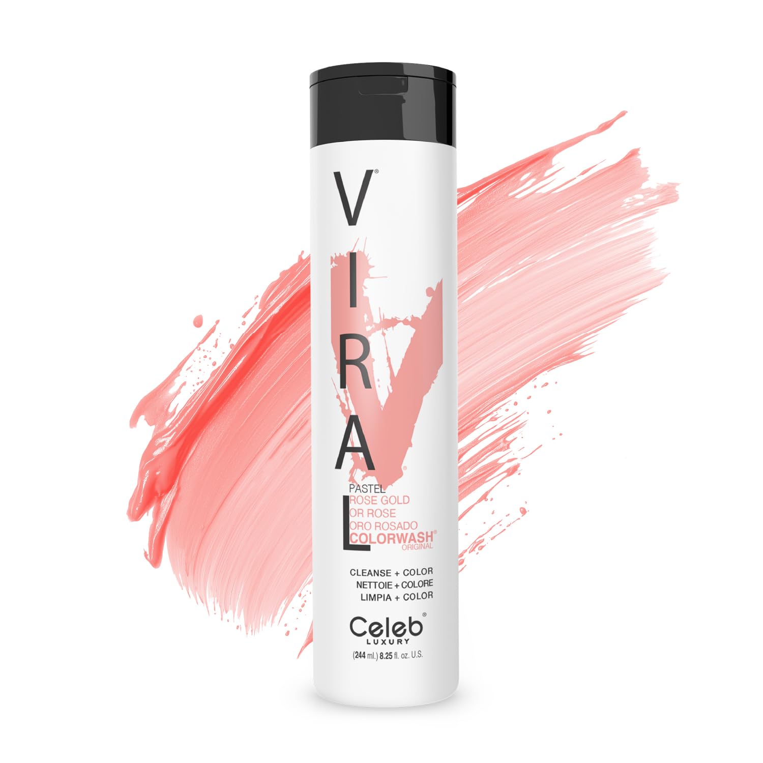 Foto 2 pulgar | Champú Depositador De Tintes Para Cabello Celeb Luxury Viral Rose Gold - Venta Internacional.