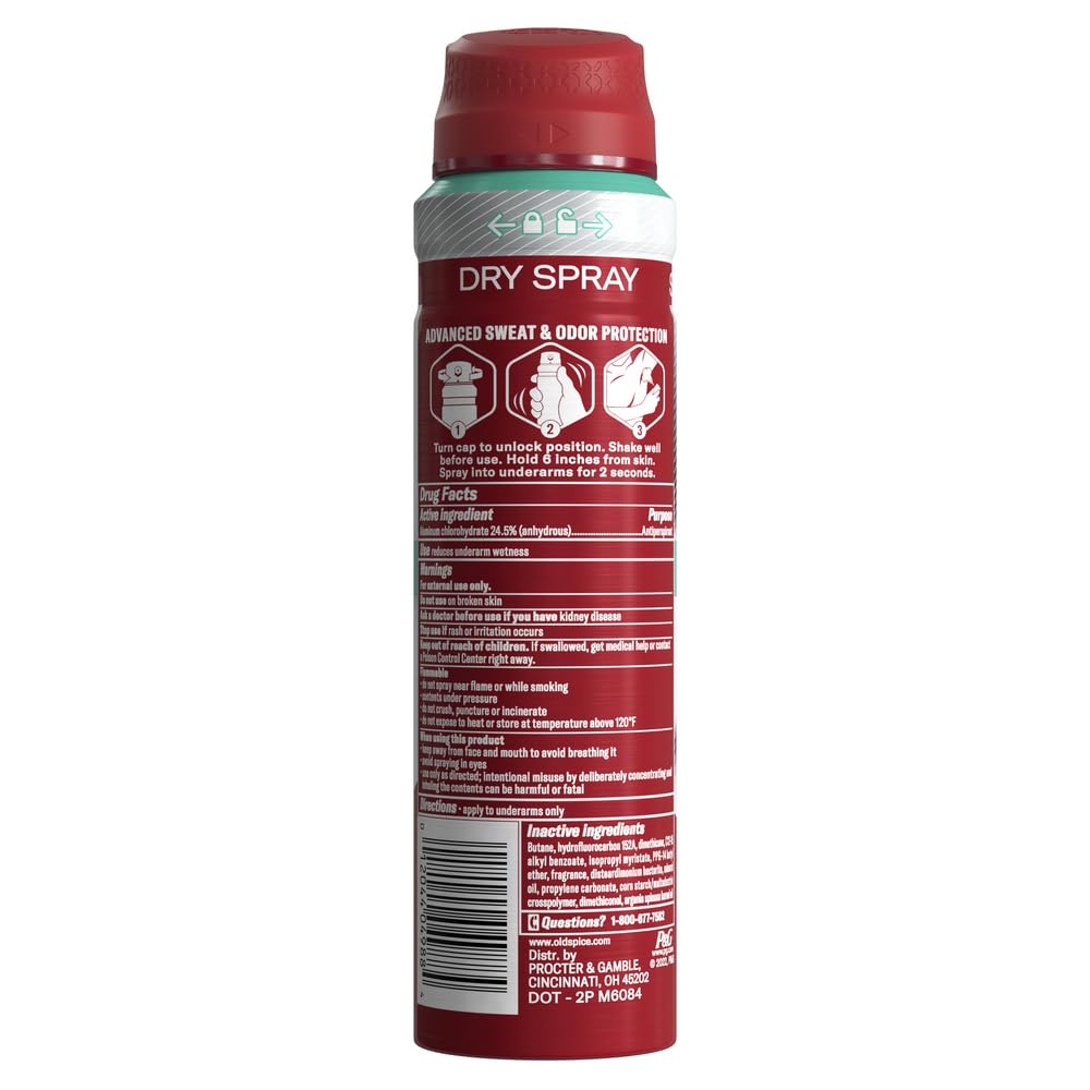 Foto 7 pulgar | Antitranspirante Y Desodorante Old Spice Pure Sport 24/7 125 Ml X 3 - Venta Internacional.