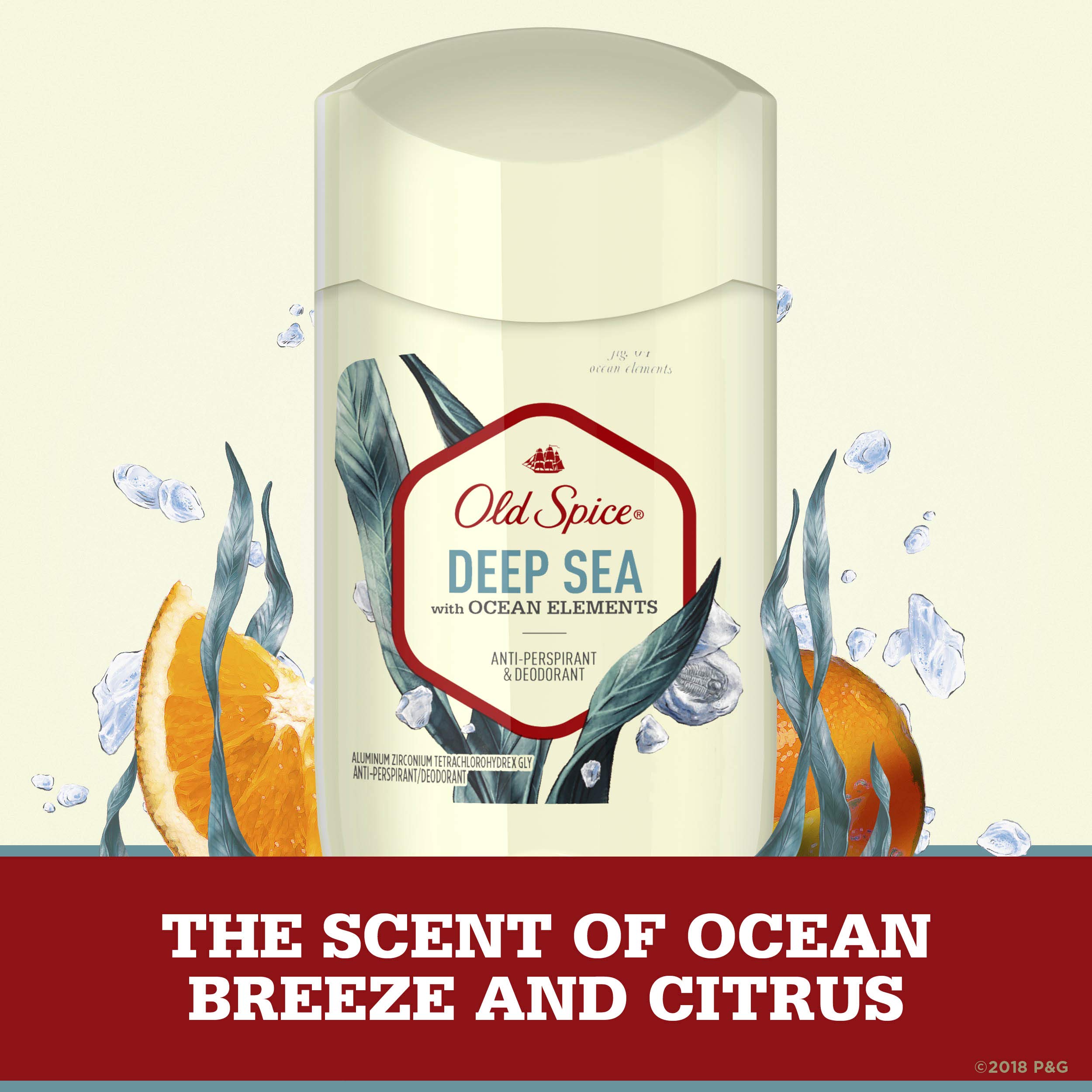 Foto 7 | Desodorante Antitranspirante Old Spice Invisible Solid Para Hombre, 75 Ml X 12 - Venta Internacional.