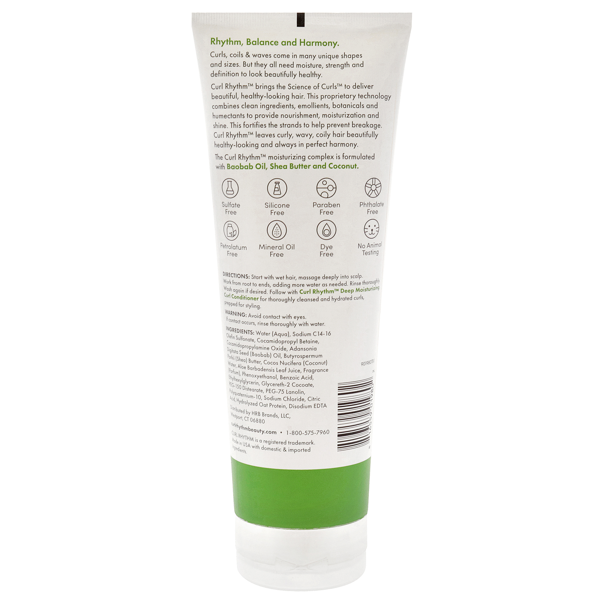 Foto 3 pulgar | Champú Curl Rhythm Hidratante Profundo 300 Ml Para Mujer - Venta Internacional.