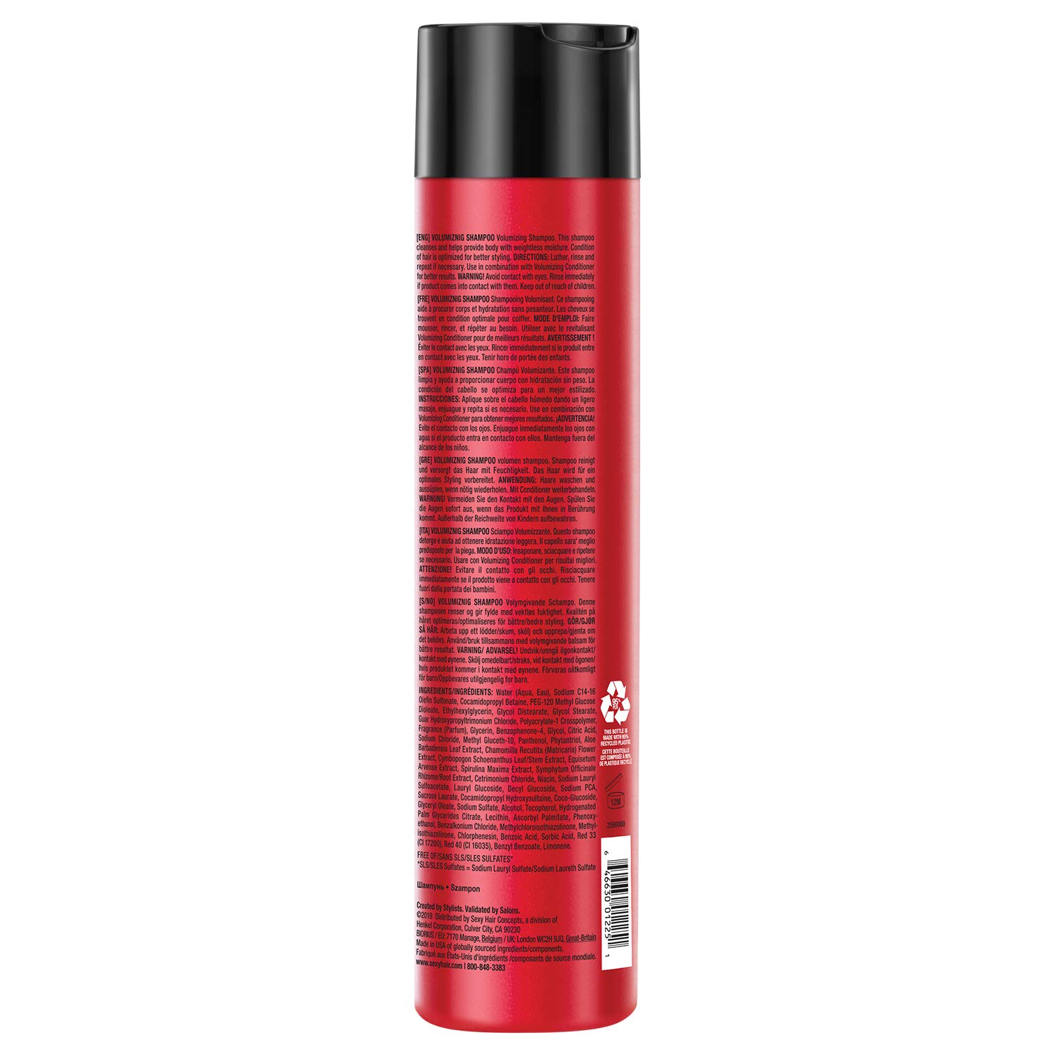 Foto 2 | Champú Sexyhair Big Voluminizing Hidratante De 300 Ml - Venta Internacional.