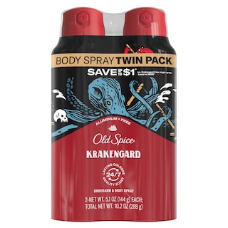 Foto 1 | Spray Corporal Old Spice Krakengard Para Hombre, 150 Ml (paquete De 2) - Venta Internacional.