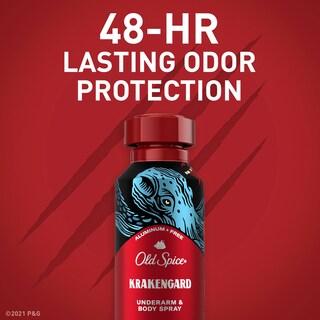 Foto 2 | Spray Corporal Old Spice Krakengard Para Hombre, 150 Ml (paquete De 2) - Venta Internacional.