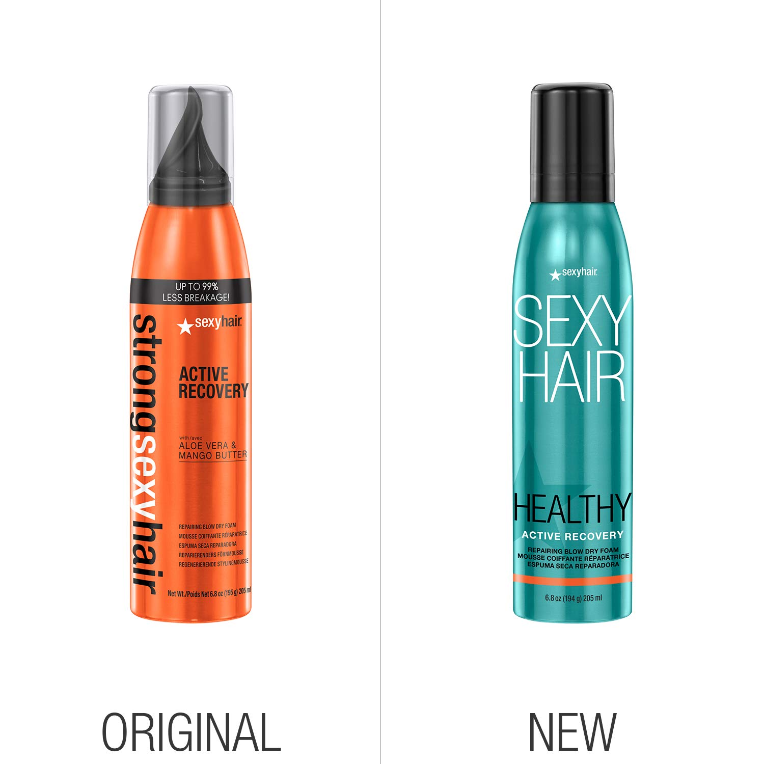 Foto 3 pulgar | Espuma Secadora Sexyhair Healthy Active Recovery Repair - Venta Internacional.