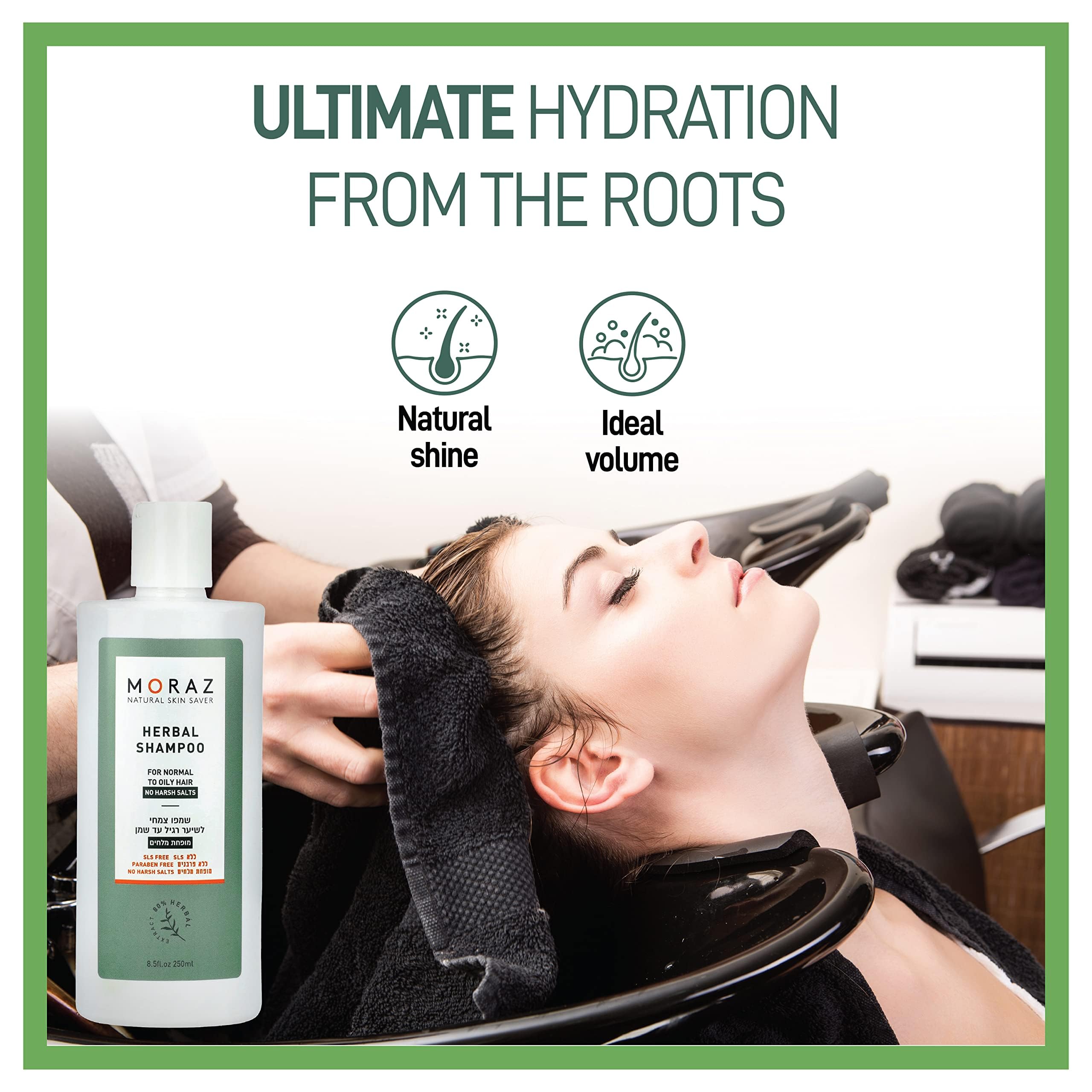 Foto 6 pulgar | Champú Moraz Herbal Bay Laurel & Rosemary, 500 Ml, Aceite Normal - Venta Internacional.