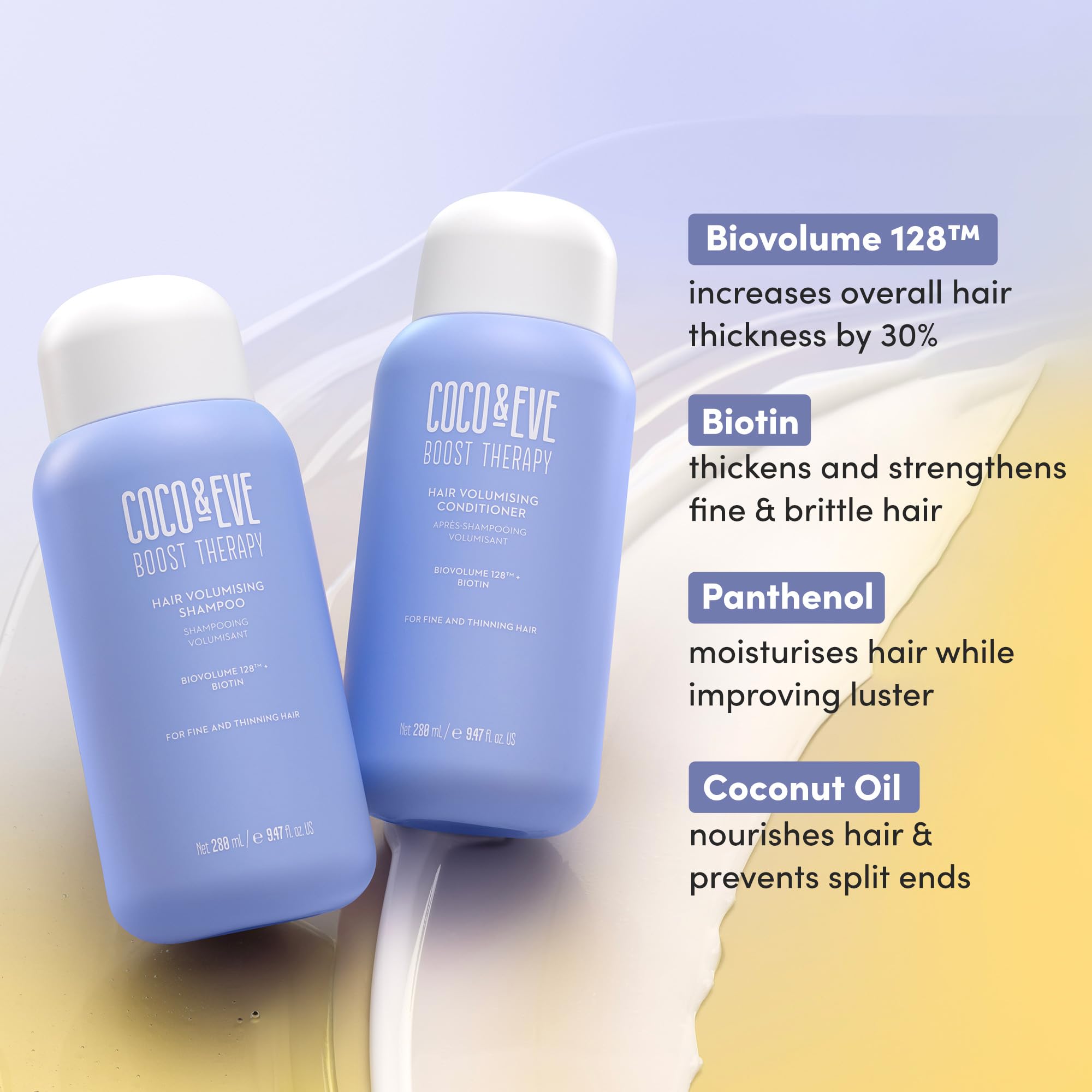 Foto 5 | Champú Coco & Eve Boost Therapy Para Dar Volumen Al Cabello, 280 Ml - Venta Internacional.