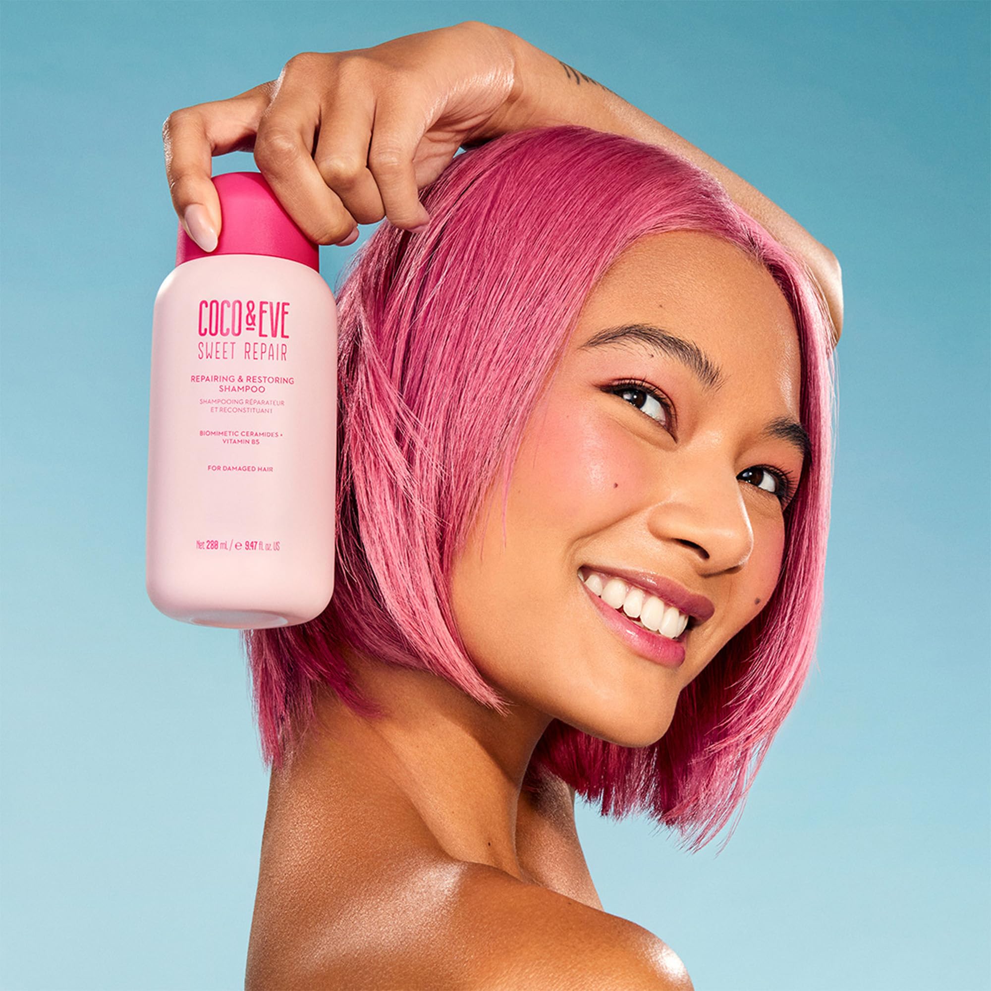 Foto 6 | Champú Coco & Eve Sweet Repair Para Cabello Dañado 280 Ml - Venta Internacional.