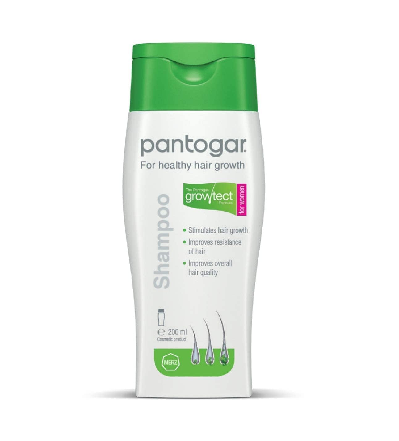 Foto 2 | Champú Pantovigar Growth Formula Para Mujer 200 Ml - Venta Internacional.