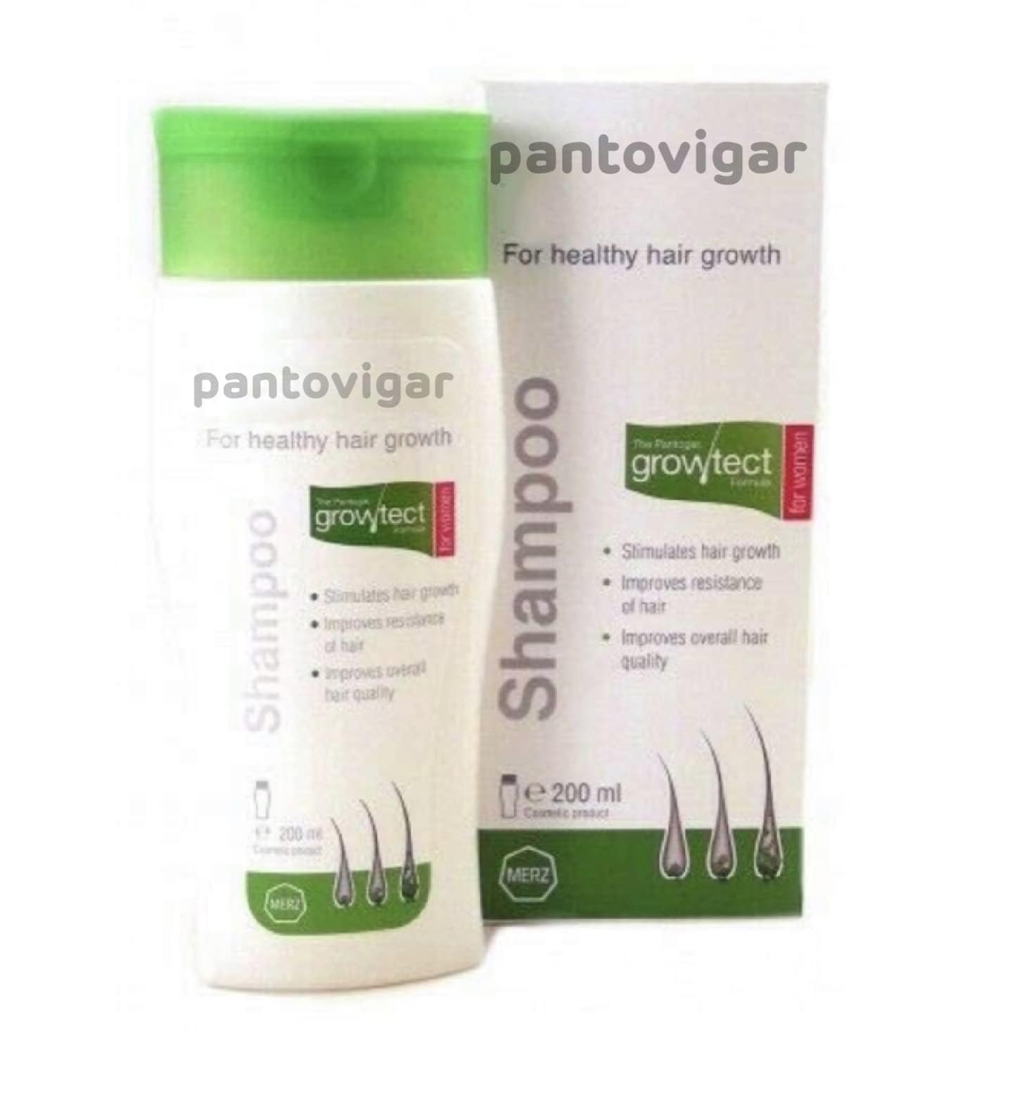 Foto 4 pulgar | Champú Pantovigar Growth Formula Para Mujer 200 Ml - Venta Internacional.