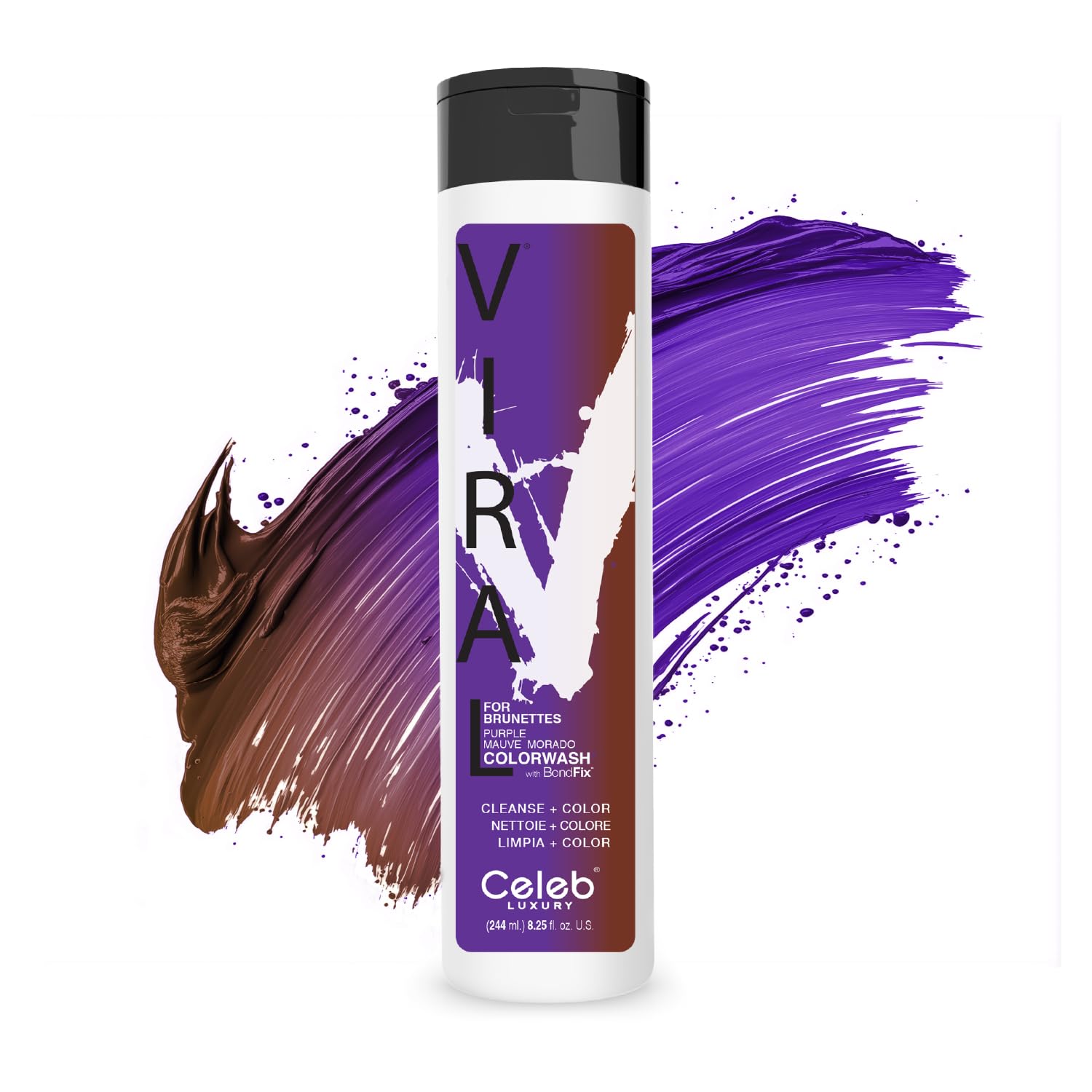 Foto 1 | Champú Celeb Luxury Purple Depositing Para Morenas - Venta Internacional.