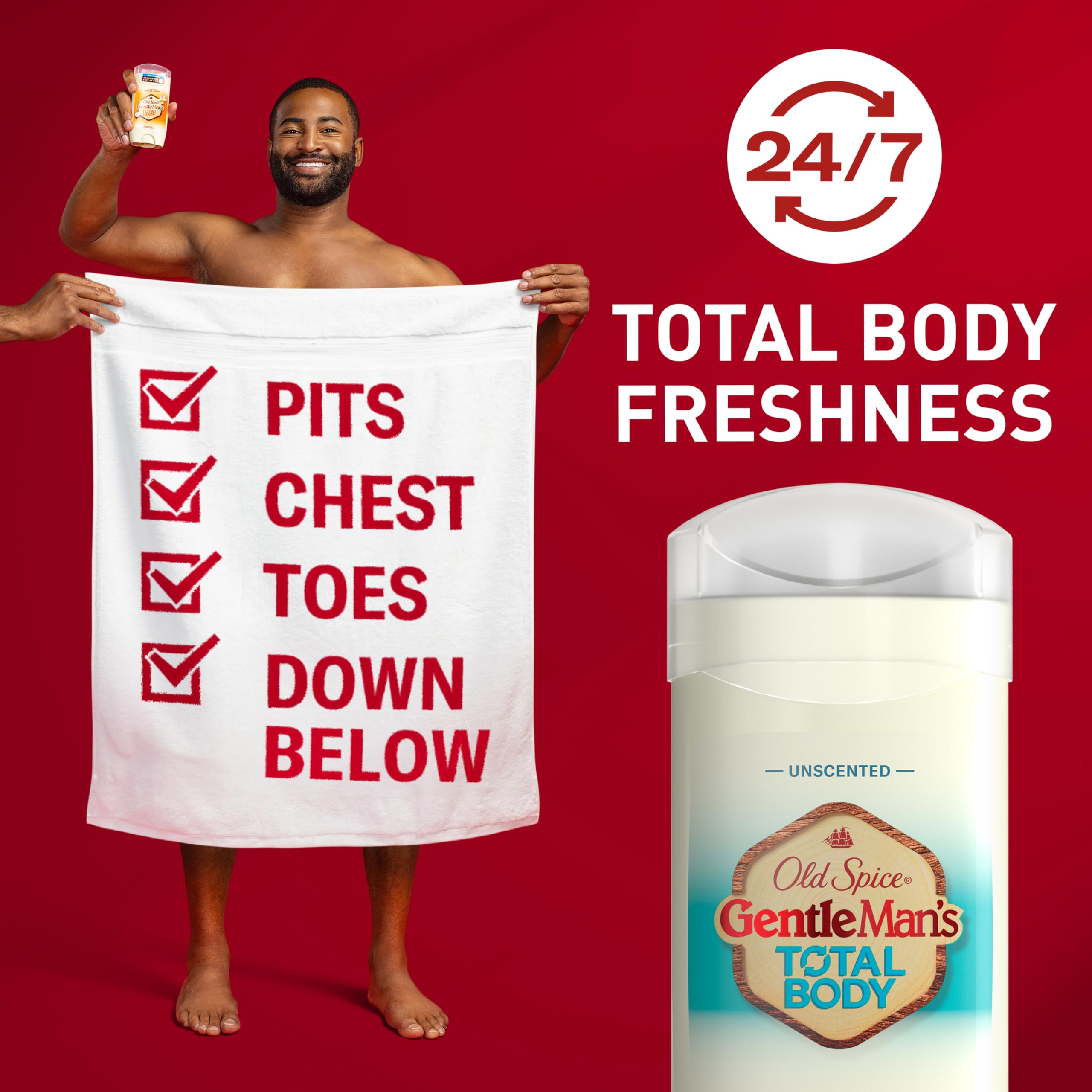 Foto 3 pulgar | Desodorante En Barra Old Spice Para Todo El Cuerpo Para Hombre, 90 Ml, Sin Perfume - Venta Internacional.