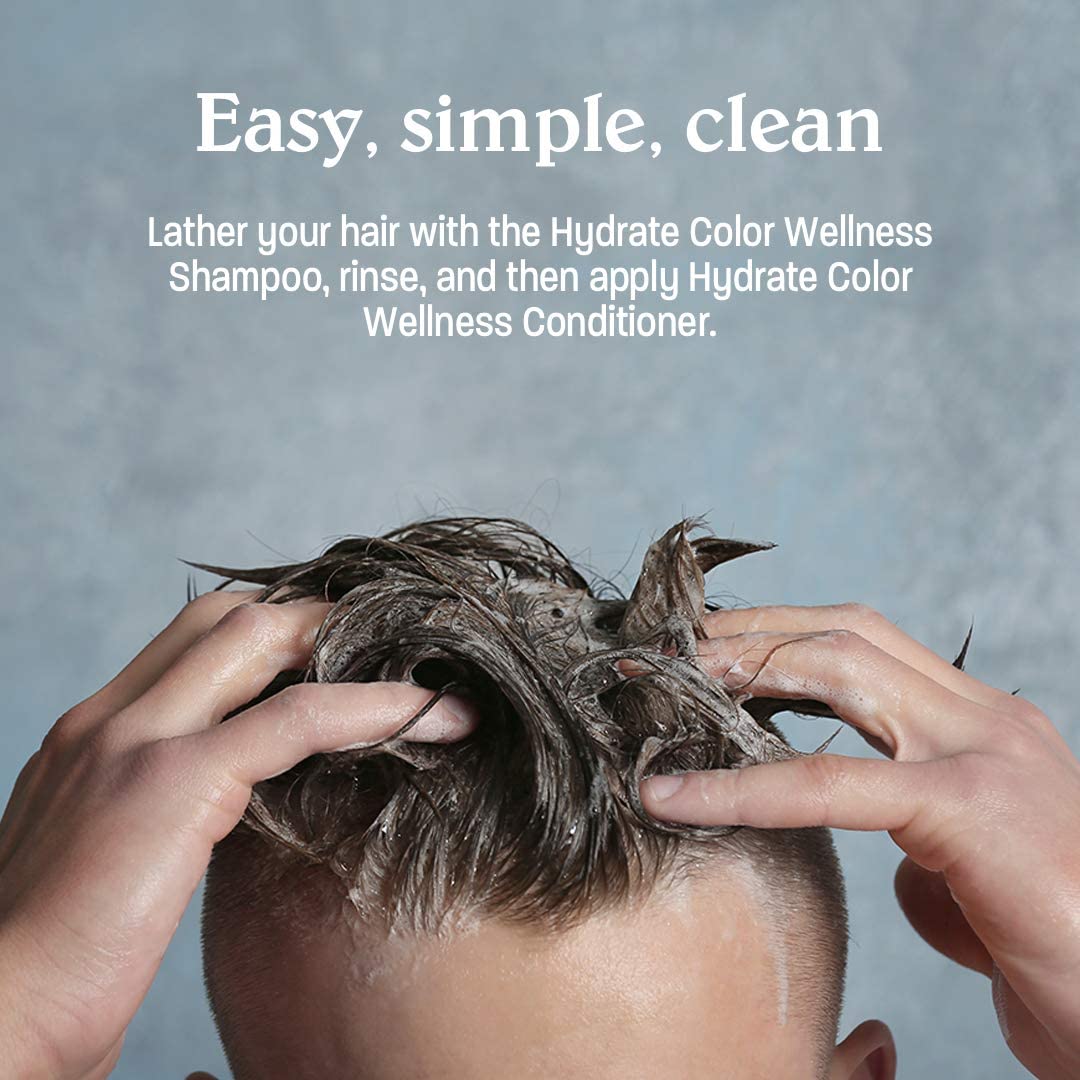 Foto 6 pulgar | Champú Malibu C Hydrate Color Wellness, 1 Litro, Para Cabello Teñido - Venta Internacional.