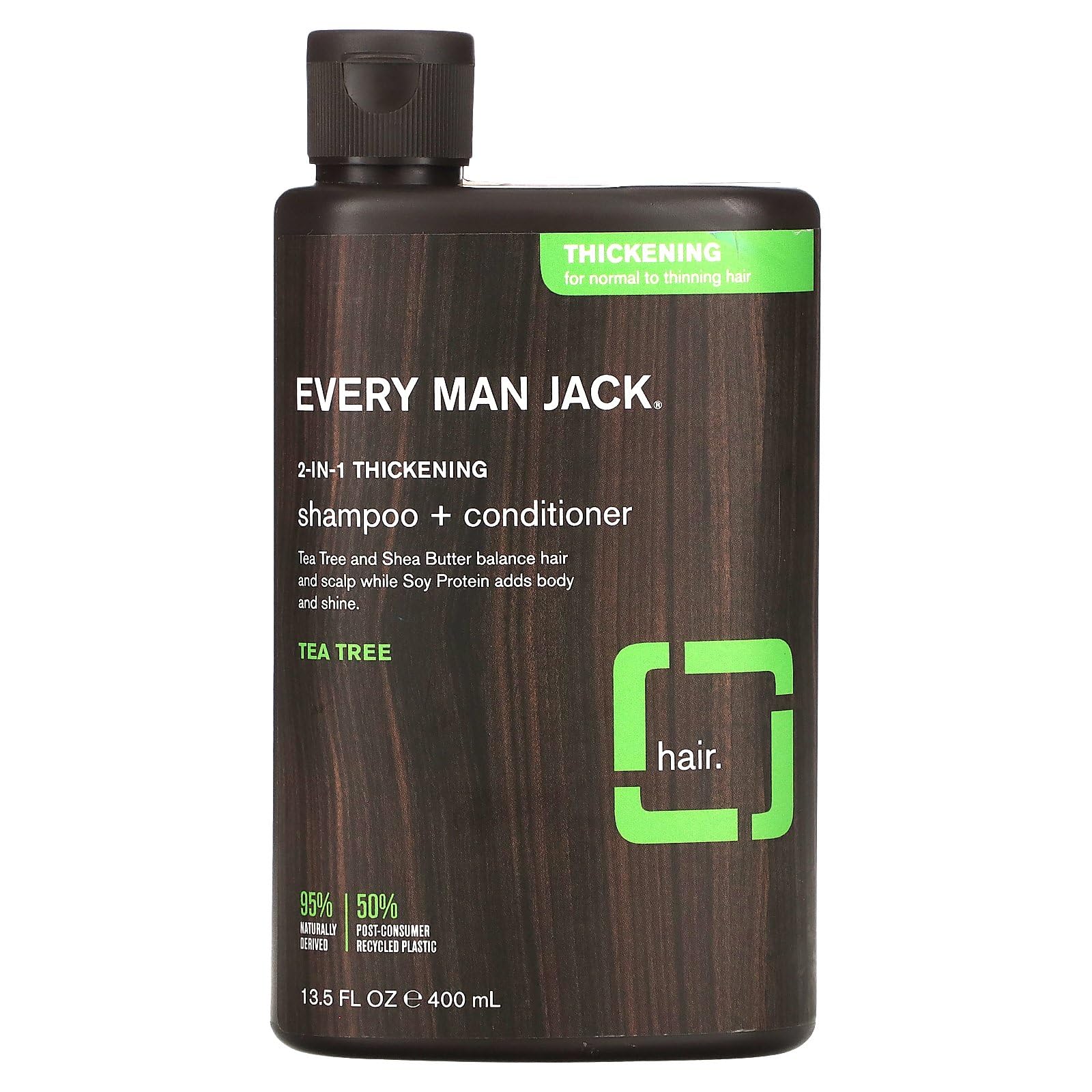Foto 2 pulgar | Champú Acondicionador 2 En 1 Every Man Jack Tea Tree 400 Ml - Venta Internacional.