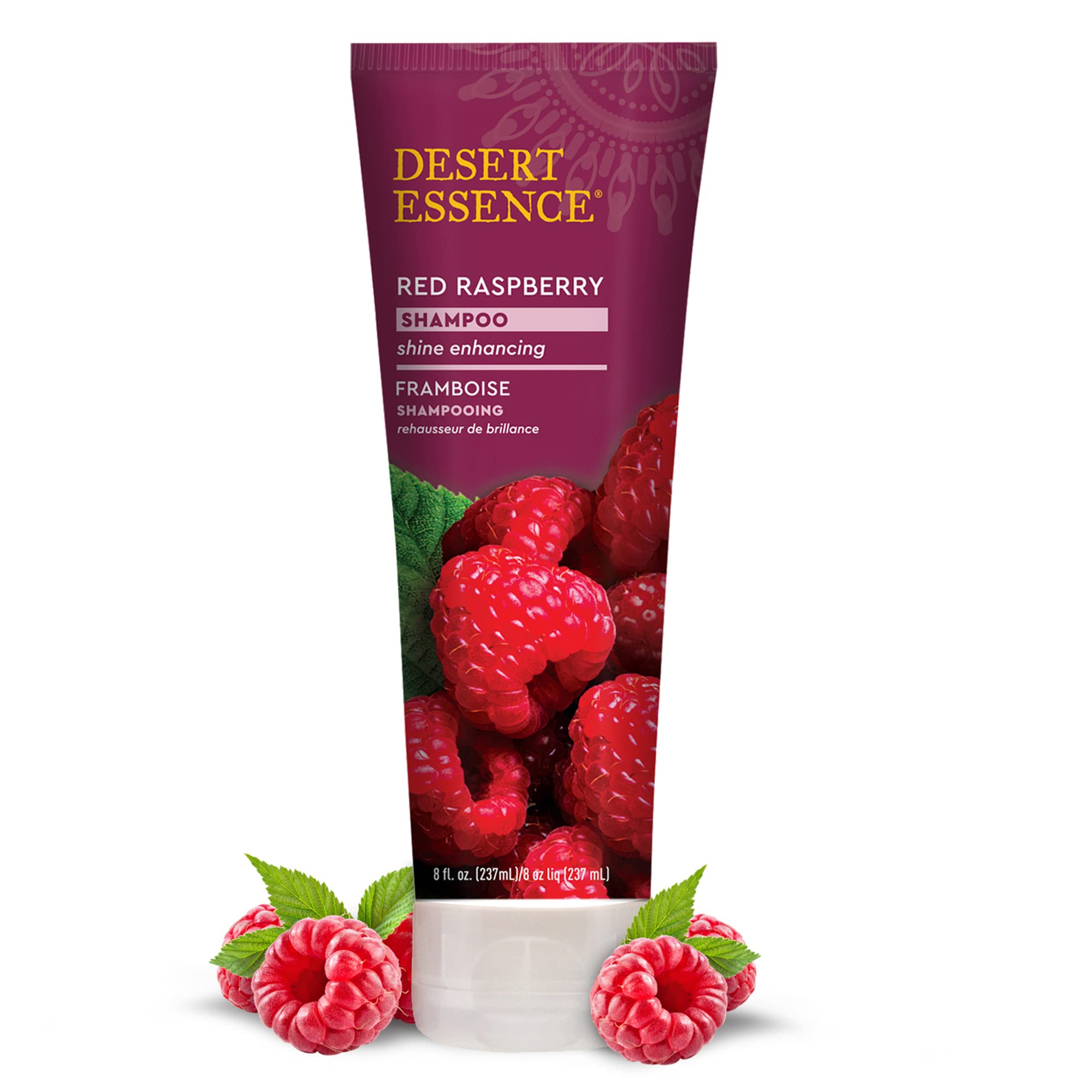 Foto 3 pulgar | Champú Desert Essence De Frambuesa Roja, 240 Ml, Brillo Y Brillo - Venta Internacional.
